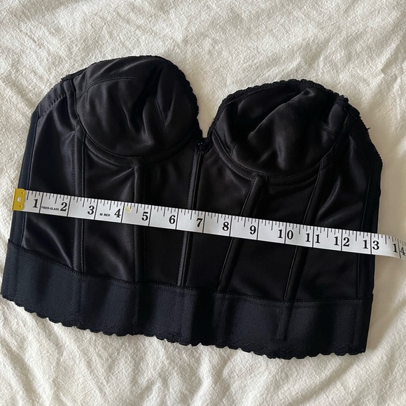 Black vintage corset top - Picture 4 of 6